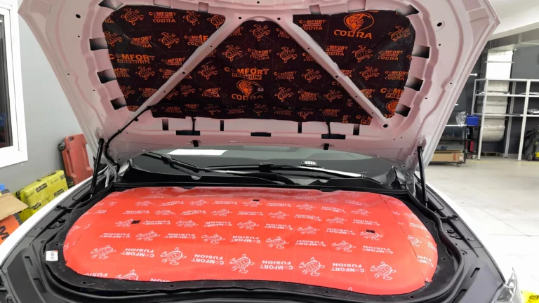 Шумоизоляция капота HAVAL F7X белый