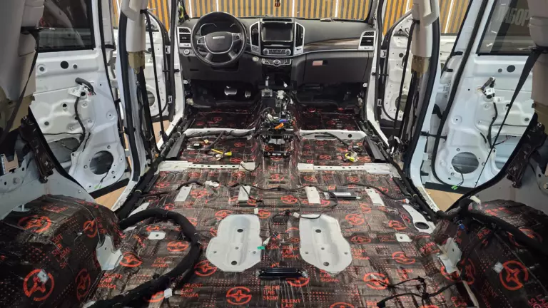 Шумоизоляция пола Haval H9-2