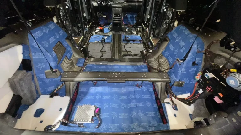 Шумоизоляция багажника Mercedes - Benz GLS 2021-5