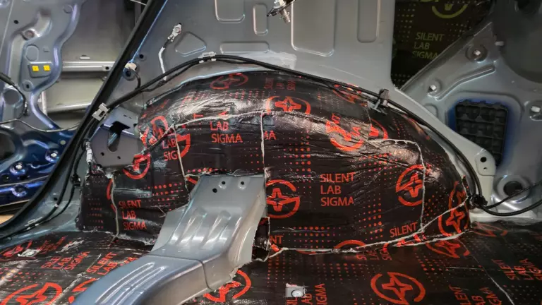 Шумоизоляция багажника Solaris HS-5