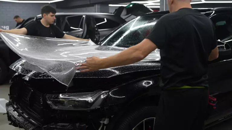 Оклейка капота Audi Q5-2