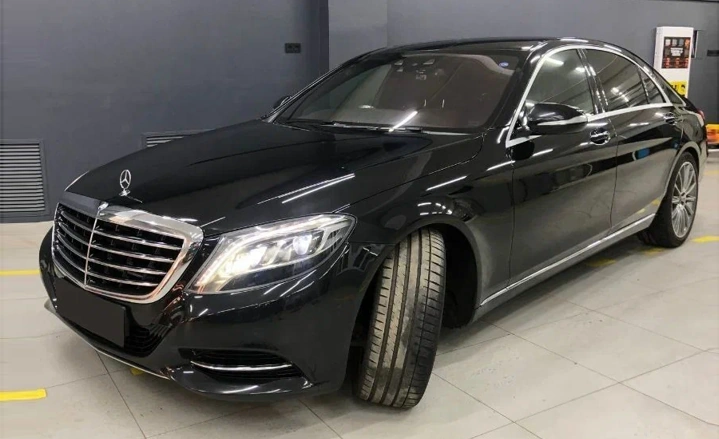 Пример шумоизоляции Mercedes S W222