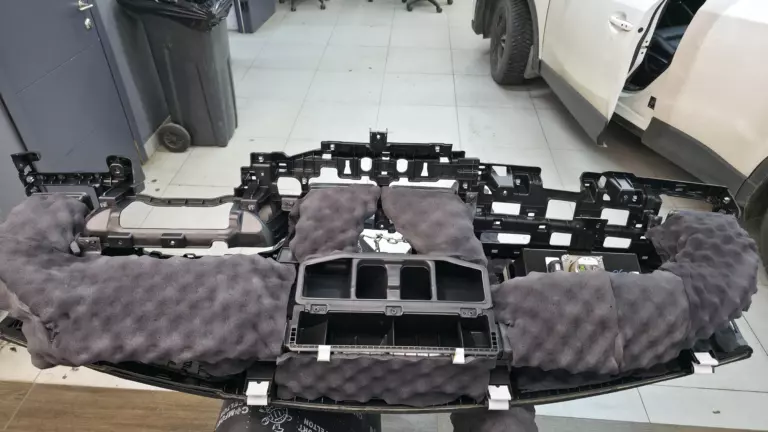 Шумоизоляция торпедо Hyundai Palisade-3