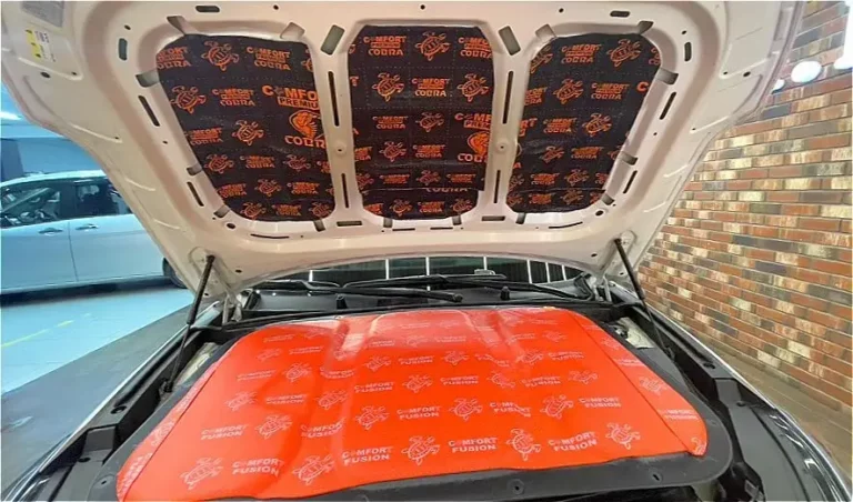 Шумоизоляция капота KIA K8 2021