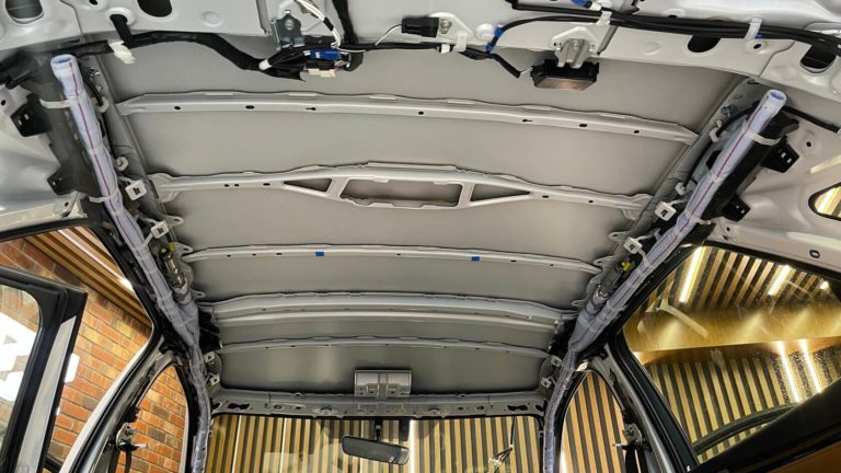Шумоизоляция крыши Lexus RX 2021-1