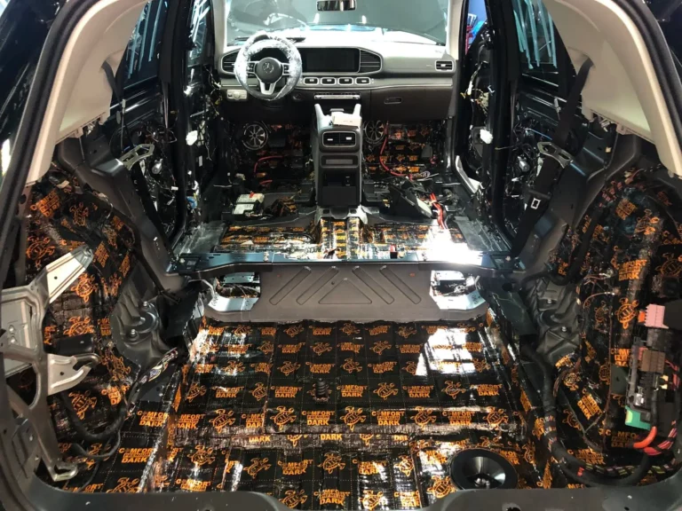 Шумоизоляция Mercedes GLE 2020 gjk 2